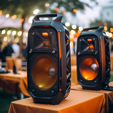 good speakers for outdoor parties